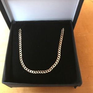14k gold Cuban link chain